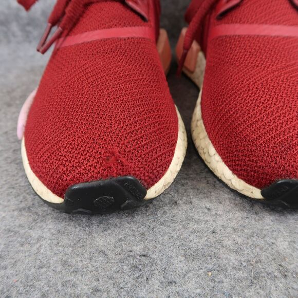 Adidas Shoes Womens 9.5 Athletic Trainer NMD R1 Sneaker Running Sport Active Red main image 16